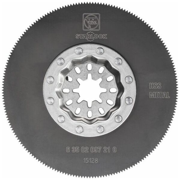 Saw blade, solid HSS, 5 pieces  85 mm