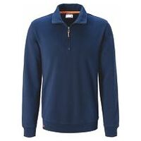 Zip-Sweatshirt  dunkelblau