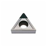 TCMT 110204T IB50 Triangular Positive Inserts with a Single CBN Flat Rake Tip for Machining Hardened Steel