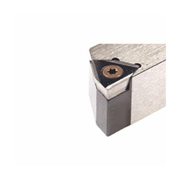 SWAPL 0808-04 Klemmhalter mit 90° Anstellwinkel und Schraubenklemmung für Trigon-Wendeschneidplatten zum Einsatz auf Langdrehautomaten