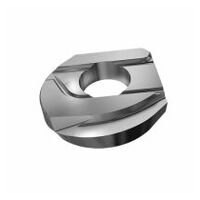 HCR D160-QP IC928 Ball Nose Inserts with 2 Straight Tangent Cutting Edges  (Fully Effective) for Cavity Profiling and Shouldering