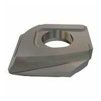 HCD D124-090-QF IC908 90° V-Shaped Inserts with 2 Cutting Edges for Chamfering, Countersinking and Spot Drilling