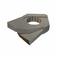 HTR D200-R3.0-QF IC908 Toroidal Inserts with a Variety of Corner Radii for Machining Fillets and Next to Steep Walls