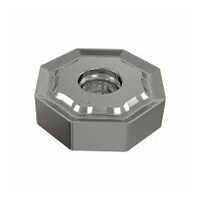 ONMU 080608-TN IC4100 Double-Sided Octagonal Face Milling Inserts for Cast Iron and Rough Applications