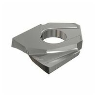 HCC D.75-R.031-QF IC908 Inserts with 2 Cutting Edges (Fully Effective) for Shouldering, Slotting, Drilling and Countersinking