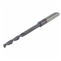 SCD 013-007-030 AP6 IC908 DIN 6537 Solid Carbide Drills without Coolant Holes, Drilling Depth 6xD