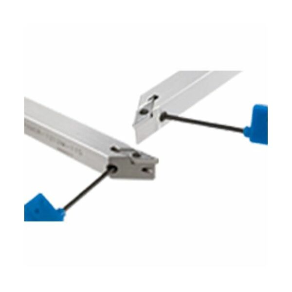 PVACL 1010M-11S Spændebånd med lateral knækspænding til positive, rombiske 35° platter til brug på automatiske drejebænke med lang hovedspindel