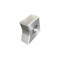LNHT 1506PN-N-HT-S IC328 Tangentially Clamped Insert with 2 Straight Cutting Edges for Deep Slotting