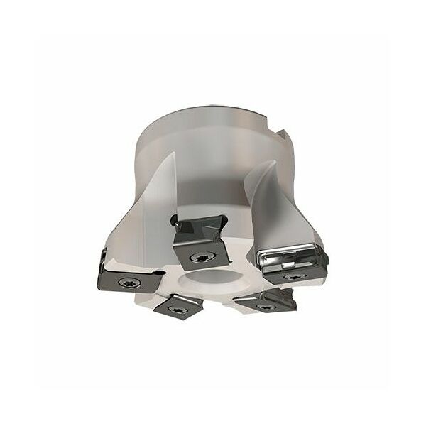HTP D3.00-06-1.00-R-LN16 Shell Mill Plungers Carrying Tangentially Clamped Inserts with 4 Cutting Edges