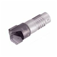 DSD-E1 13.61-14.60 NOM 0 Deep Single Tube Drills with External 2 and 4 Start Thread Connections and a Single Brazed Tip (12.6-20 dia.)