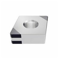 CNMA 120408-MW4 IB25HC 80° Rhombic Inserts with 4 CBN Wiper Edge Tips for Machining Hardened Steel