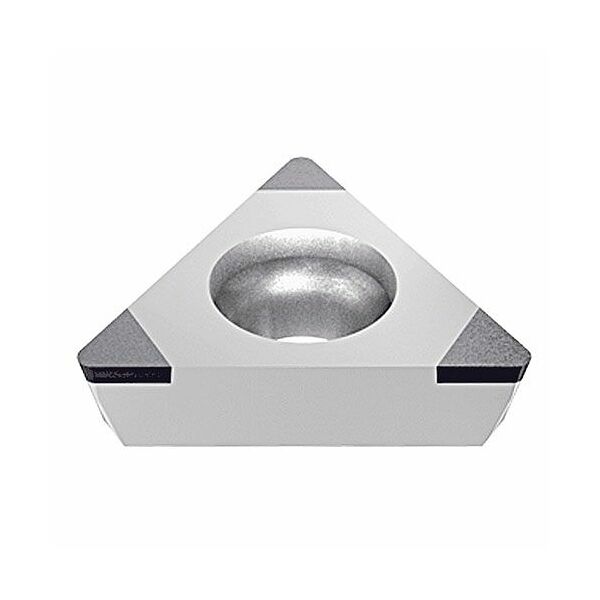 TPGW 110304-M3 IB05S Triangular Positive Inserts with 3 CBN Tips for Machining Sintered Metals and High Temperature Alloys
