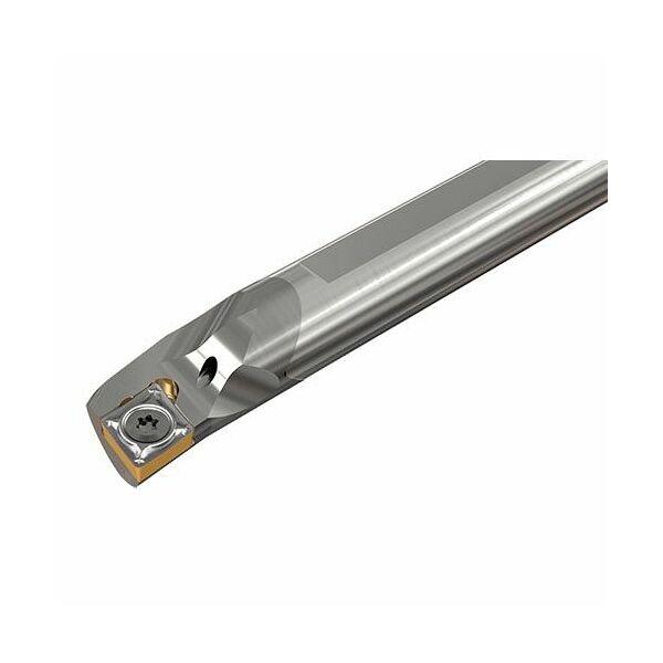 A25S SCLCR-09 Screw Lock Boring Bars Carrying 80° Rhombic Inserts with 7° Clearance for 20 mm Minimum Bore Diameter