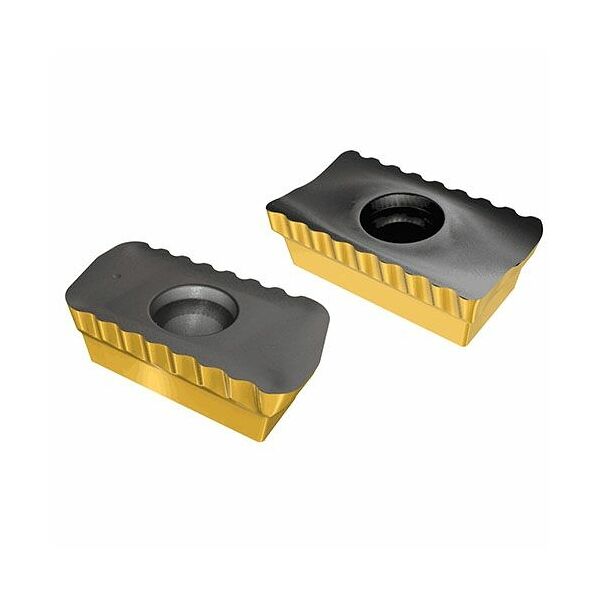 P290 ACKT 1204PDR-FW IC830 Single-Sided Rectangular Inserts with 2 Serrated Cutting Edges