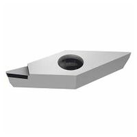 VCGT 160404D ID5 35° Rhombic Single Brazed Tip Corner Inserts for Aluminum Finishing (PCD)
