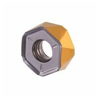 H1200 HXCU 0606-HPR IC840 Double-Sided Hexagonal Inserts with 12 Cutting Edges