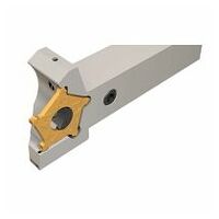 PCHL 12-D22-2-JHP Grooving and Parting Tools with Channels for High-Pressure Coolant Carrying Inserts with 5 Cutting Edges