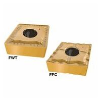 CNMG 120408-FWT IC520N Double-Sided 80° Rhombic Cermet Grade Inserts for Semi-Finishing and Finishing Applications