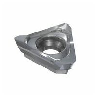 HM390 TDCR 1505PDFR-P IC28 Triangular Inserts with 3 Helical Cutting Edges for 90° Shoulder Accuracy