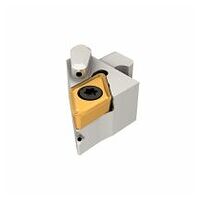 NQCH16-SDACL-11S-JHP Screw Lock JETCUT Modular Heads Carrying 7° Clearance 55° Rhombic Inserts for Swiss-Type Machines