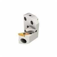 SBTT-SVQCR11-JHP Screw Lock JETCUT Modular Heads Mount 7° Clearance 35° Rhombic Inserts for Back-End Machining on Swiss-Type Machines