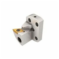 SBTT-SDJCR11-JHP Screw Lock JETCUT Modular Heads Mount 7° Clearance 55° Rhombic Inserts for Back-End Machining on Swiss-Type Machines