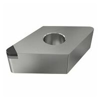 DNGA 150608S BI30HC Negative 55° rhombische Schneideinsätze & negativem Freiwinkel mit einer CBN-Kante für Schruppbearbeitungen von gehärtetem Stahl und Gusseisen