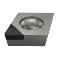 ECGW 12T304S BI05H Pozitivní 75° kosočtvercové řezný nástroje s hranou CBN pro kalenou ocel a litinu