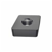 CNGA 120408T IN22 Oboustranná, negativní, kosočtvercová 80° keramická destička pro obrábění litiny a kalené oceli