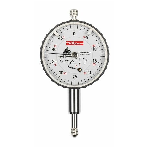 Precision small dial indicator shock-resistant