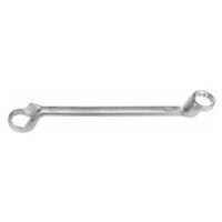 Double-ended ring spanner, deeply cranked  36X41 mm