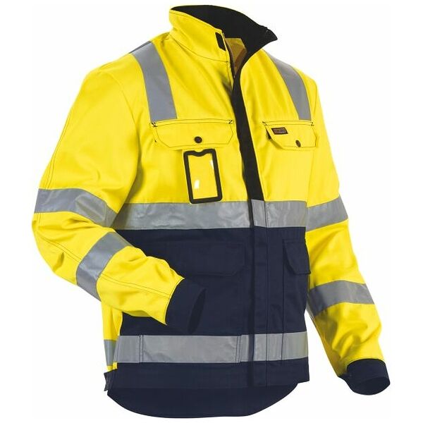High visibility jacket  yellow/navy blue