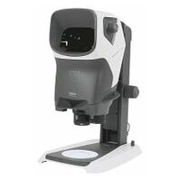 Mantis® Stereo stebėjimo sistema Su staliniu stovu ir kontūrų šviestuvu