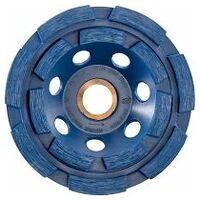 Diamond dished grinding wheel DCW 2R PSF 100x6x22.23 mm for levelling concrete and screed
