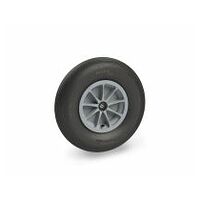 Wheel with pneumatic tyre