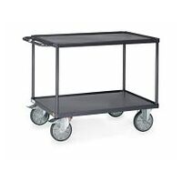ESD stolový vozík s vanami z ocelového plechu