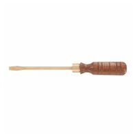 Screwdriver for slotted heads 11x350 mm Non Sparking Tools