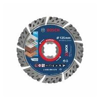 Disque à tronçonner diamanté X-LOCK EXP MultiMaterial 125 x 22,23 x 2,4 x 12 mm