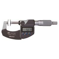 Micrometro digitale con piattelli di misura