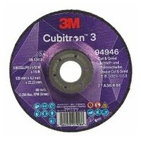 Rough grinding disc Cubitron™ 3 CUT AND GRIND