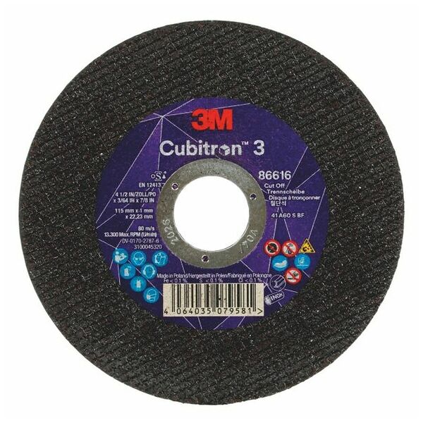 Cutting disc Cubitron™ 3 EXTRA NARROW