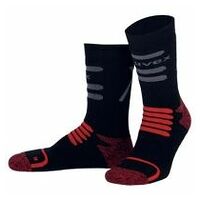 uvex ponožky červené, aktivní červené 35-38