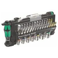 Set de biţi „Tool-Check PLUS” cu clichet de antrenare şi chei tubulare 39 buc.