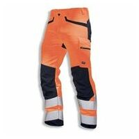 Pantalón de trabajo uvex PROTECCIÓN flash naranja, advertencia naranja 42