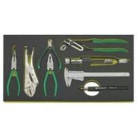 Assortment tool TCS 13214/1 WT/LM 3 8 pcs.