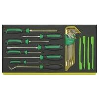 Assortment tool TCS 13214A/1 WT/LM 5 25 pcs.