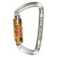 Carabiner D-SHAPE STEEL TG, Type: 1