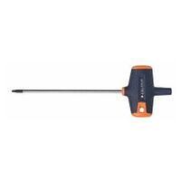 Screwdriver for Torx®, with 2-component Haptoprene T-handle  TX7