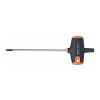 Screwdriver for Torx®, with 2-component Haptoprene T-handle  TX9