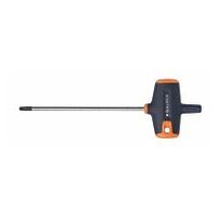 Screwdriver for Torx®, with 2-component Haptoprene T-handle  TX15